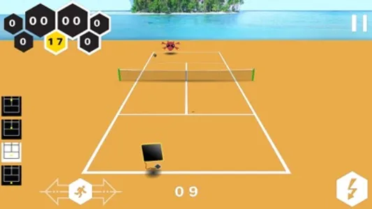 AlienTennis screenshot 1