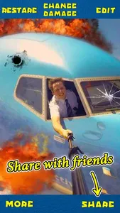 Damage Photo Editor - Prank Effects Camera & Hilarious Sticker Booth screenshot 1