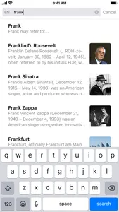 Wonder: Browser for Wikipedia screenshot 2