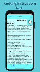KnitsThatFit Hats screenshot 3
