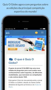 Quiz O Globo screenshot 0