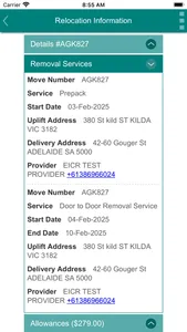 Toll Move Plan screenshot 3