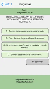 Farmacia Test screenshot 1