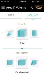 Area Volume Calculator screenshot 0