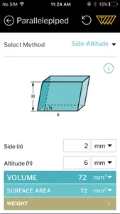 Area Volume Calculator screenshot 1