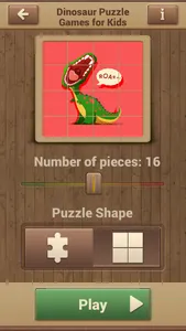 Dinosaur Puzzle Games for Kids screenshot 2