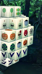 Fairy Mahjong Halloween Deluxe screenshot 1