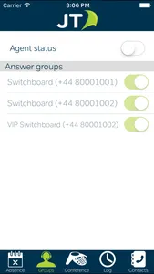 JT Cloud PBX screenshot 1