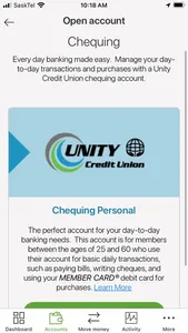 Unity Credit Union Mobile App screenshot 2