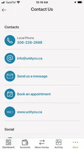 Unity Credit Union Mobile App screenshot 7