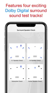 Surround Speaker Check screenshot 1