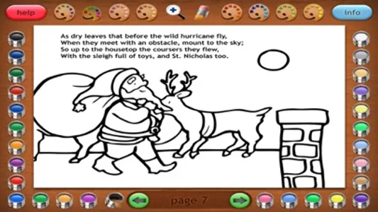 Before Christmas Coloring Book screenshot 2