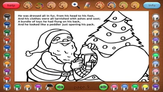 Before Christmas Coloring Book screenshot 3