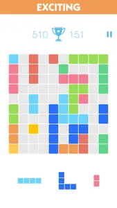 1010 - block-type puzzle game! screenshot 2