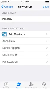 iContacts Pro - (Contacts Manager, Clean Duplicate, Group and Backup) screenshot 0