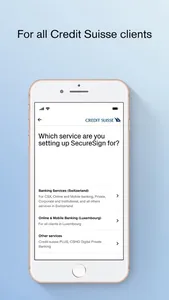 SecureSign by Credit Suisse screenshot 4