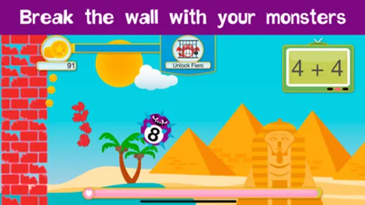 Mental Math Monsters screenshot 1