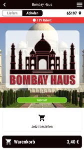 Bombay Haus screenshot 0