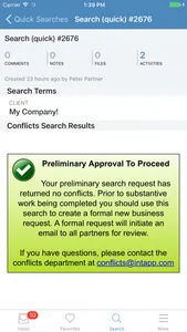 Intapp screenshot 3