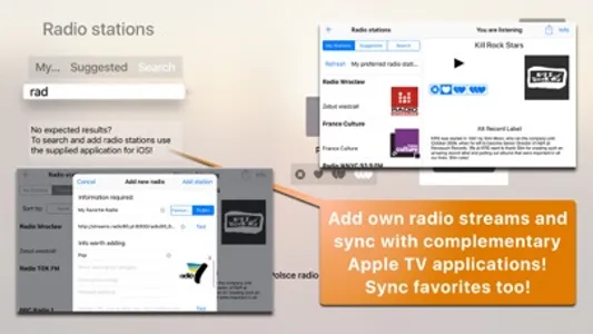 Radio on TV screenshot 1