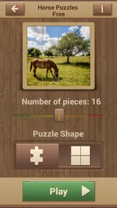 Horse Jigsaw Puzzles - Brain Training Games screenshot 2