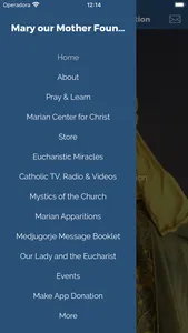 Mary Our Mother Foundation screenshot 2