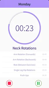 No Excuse - training timer screenshot 3
