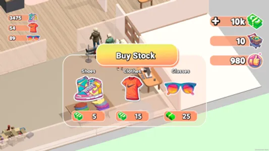 Idle Fashion Universe Tycoon screenshot 1