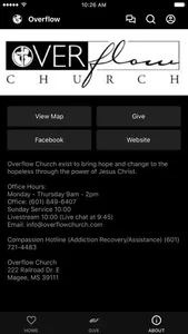 Overflow Church Magee screenshot 2