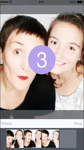 Simple Photo Booth - Best Real Camera Selfie Fun App with Collage Grid Frame screenshot 0