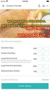 Cronton Fish Bar screenshot 1