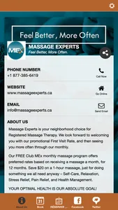 Massage Experts screenshot 0