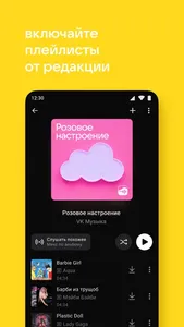 VK Music: playlists & podcasts screenshot 0