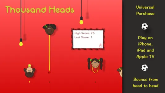 Thousand Heads Ball Bouncing screenshot 1