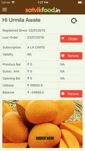 SatvikFood screenshot 3