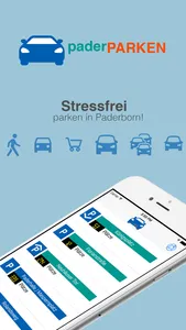 paderPARKEN - Parkplätze Parkhäuser in Paderborn screenshot 0
