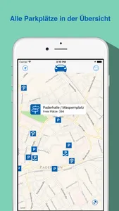 paderPARKEN - Parkplätze Parkhäuser in Paderborn screenshot 1