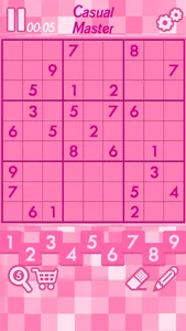 Pink Sudoku screenshot 1