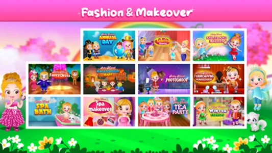 Baby Hazel Makeover Games screenshot 1