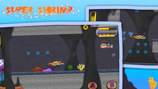 Super Shrimp: Ocean Platformer screenshot 2