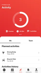 eFitnessApp screenshot 3