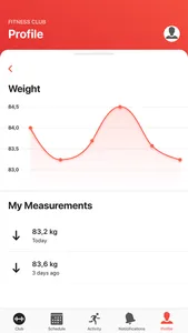 eFitnessApp screenshot 4