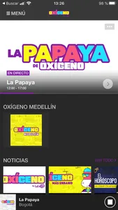 Oxígeno FM Radio screenshot 1