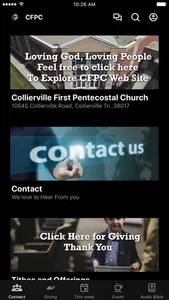 Collierville First Pentecostal screenshot 0