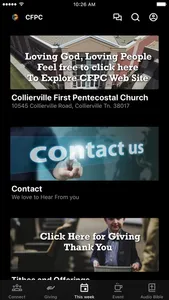 Collierville First Pentecostal screenshot 1