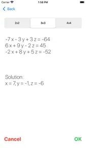 Systems Of Equations screenshot 2