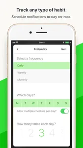 Today Habit tracker screenshot 5