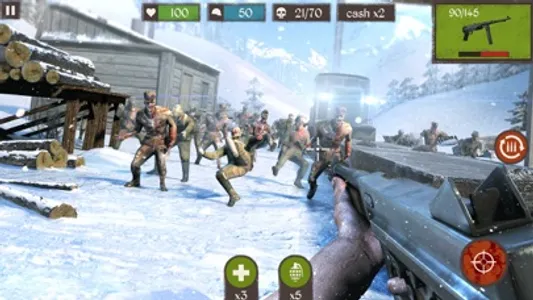 Zombie Call: Dead Shooting Sniper 3D screenshot 0