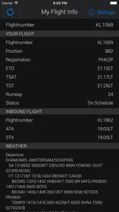 My Flight Info screenshot 0