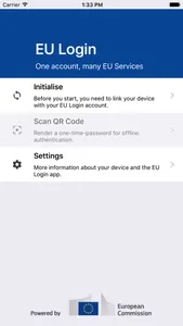 EU Login screenshot 1